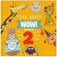 Boek met naam en foto - Wow, je bent 2! - Softcover