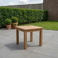 Teakea Teak Tuintafel Vierkant | 90x90x75