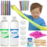 Slime Maken Set: 8-in-1 PVA-vloeistof en activator voor glitters in slijm