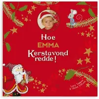 Boek met naam - Hoe Kerstavond werd gered - Hardcover