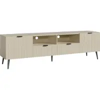 En.casa Tv-meubel Nand 180x40x51 cm havermout []