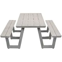 Garden Impressions Bell picknick set 280x178xH75 taupe