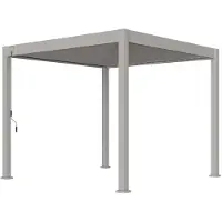 Garden Impressions Pergola bioclimatic tuinpaviljoen 300x300xH255 cm - zand