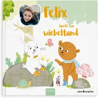 Gepersonaliseerd boek - Konijn heeft een wiebeltand - Hardcover