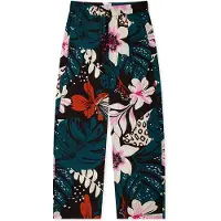 Schiesser Pyjamabroek 'Mix+Relax' donkergroen / rosa / lichtrood / zwart