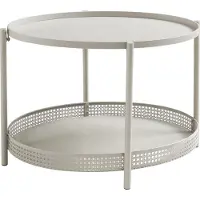 En.casa Salontafel Jäller ovaal 66x51x44 cm taupe []