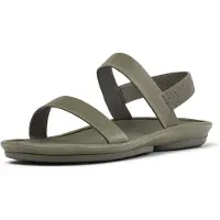 Camper Sandalen met riem ' Right Isla ' groen