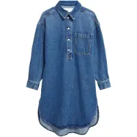 Armedangels Jurk blauw denim