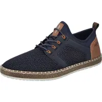 Rieker Veterschoen 'B5252' donkerblauw / bruin