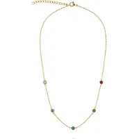 Tamaris Ketting 'Shiny Stones' gemengde kleuren