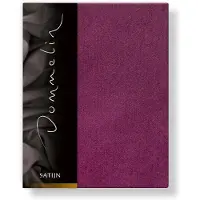 Dommelin Hoeslaken Uni Satijn 300TC 582 Aubergine 200x200/30