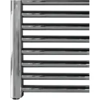 Sanicare Carini elektrische Wifi radiator 172x60cm chroom met thermostaat zilver rechtsonder