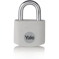 Yale - Aluminium Hangslot - 25 mm - Grijs - Standard Protection
