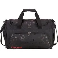 NEOXX Sporttas Move, Splash Black gedeeltelijk van gerecycled materiaal