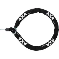 Axa ULC 100 Insteekketting – 100 cm – 5,5 mm Gehard Staal – Compatibel met Imenso & Block XXL – 10 mm Plug‑in Pin – Polyester Beschermhoes – Zwart