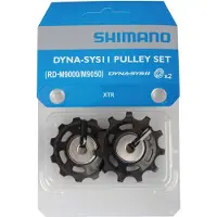 Shimano Paar XTR RD-M9000 11V Zwarte rollen