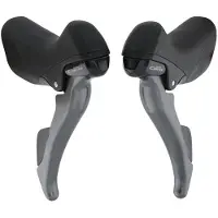 Shimano Verstellerset met remhendels 2 x 8 speed Claris ST-R2000 - grijs/zwart
