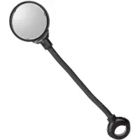 M-Wave fietsspiegel spy base 3d 31,5 cm glas matzwart