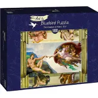 Bluebird Puzzle legpuzzel Michelangelo The Creation of Adam 1000 stukjes.