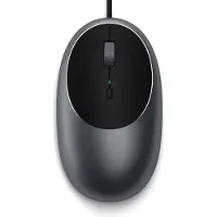 Satechi C1 USB-C bedrade muis, bedraad USB-C-aansluiting, max. 3200 dpi resolutie