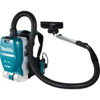 Makita DVC261ZX15 DVC261ZX15 Accu-rugstofzuiger 18 V Zonder accu Turquoise