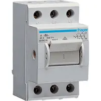 Hager Hoofdschakelaar Grijs 3-polig 63 A 230 V/AC, 400 V/AC SH363N
