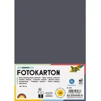 Folia Fotokarton 10 vel - 300 gr - Antraciet - 50 x 70 cm