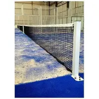 Softee Premium wedstrijdnet voor padel, gemaakt van kunstgras, 4 mm dik, meerkleurig. Meerkleurig, één maat
