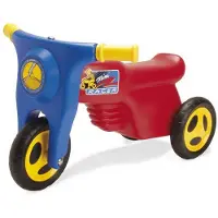 Dantoy loopfiets motor kunststof wielen multicolor 56cm speelgoed.