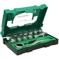 HiKOKI 13-delige 1/2" Doppenset met Ratel - 40030033