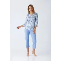 Hajo bloemen pyjama voor dames | Maat 52/54