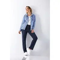 Hajo dames huispak blauwe panter | Maat 50