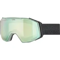 Uvex Gravity FM, skibril, lichtgroen/donkergrijs
