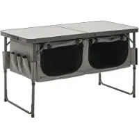 Travellife Toledo opbergkast opvouwbaar breed dark grey