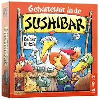999 Games Geharrewar in de Sushibar - Dobbelspel