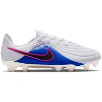 Nike Tiempo Maestro Academy Gras / Kunstgras Voetbalschoenen (MG) Kids Wit Blauw Felroze