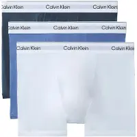 Calvin Klein Underwear Boxershorts smoky blue / antraciet / wit / natuurwit