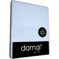 Damai Split Topper Hoeslaken Sky Blue 8 cm (Katoen)-180 x 190 cm