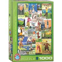 Eurographics Golf Around the World Puzzel (1000 stukjes)