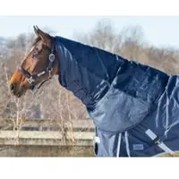 QHP HALSSTUK TURNOUT 200 GR Zwart
