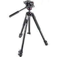 Manfrotto MK190X3 + 2-weg kop tripod