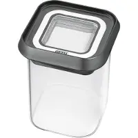GEFU PANTRY Voorraadpot 180 ml – Glas/RVS – Luchtdicht – Voor Kruiden en Specerijen