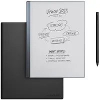 ReMarkable 2 met Leren Book Case Leer Zwart