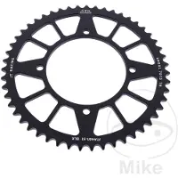 JT Sprockets Achtertandwiel, 467, 51 tanden, aluminium Racelite, voor Kawasaki KX 80/85 (1986-2020) (artikelnummer: 46751JTA), kettingmaat 420, kleur: zwart