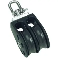 Barton Marine Dubbele Draaibare Katrol 350kg 8 Mm