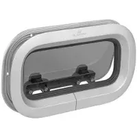 PLASTIMO T00 Rectangular Opening Portlight Transparant 32.5 x 17.8 cm