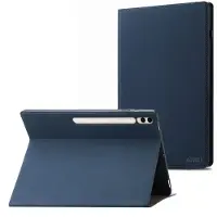 Accezz Classic Tablet Case voor de Samsung Galaxy Tab S10 Plus / Tab S9 FE Plus / Tab S9 Plus - Donkerblauw