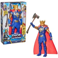 Hasbro Titan Hero Thor: Love and Thunder Stormbreaker Strike pop Thor