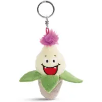 Nici Sleutelhanger Aloë Vera Willibald 10cm groen - Duurzame knuffelhanger met sleutelhanger voor lanyard, sleutelhanger en sleutelhanger