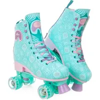 Raven Verstelbare Retro Skates Pavoni Maat 35-38